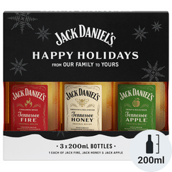 Jack Daniels Apple Honey Fire Three Pack Gift