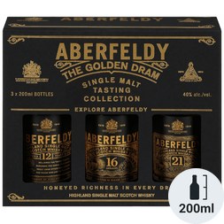 Aberfeldy Trial Pack12Yr 16Yr 21Yr Single Malt Scotch