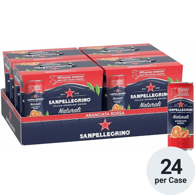 San Pellegrino Aranciata Rosso Can