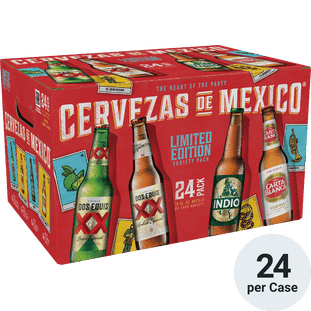 Cervezas De Mexico Lager Variety Pack