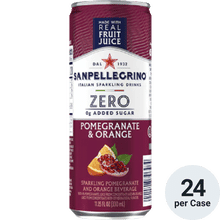 San Pellegrino Zero Pomegranate Orange