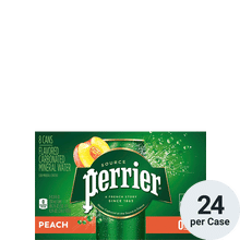 Perrier Slim Can - Peach