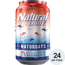 Natural Light Naturdays Red White & Blueberry Lemonade