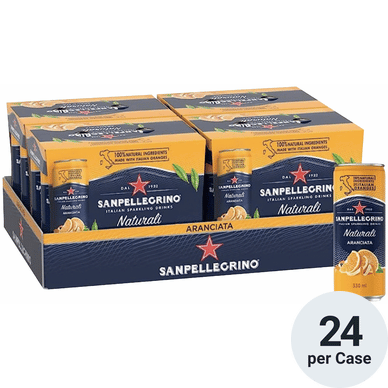 San Pellegrino Aranciata-Orange Can