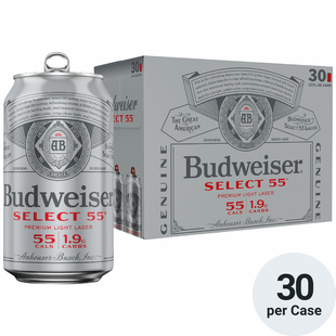 Budweiser Select 55 American Lager Beer