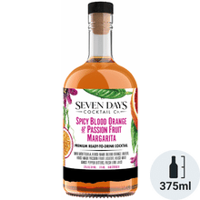 Seven Days Cocktail Co. Spicy Blood Orange & Passion Fruit Margarita