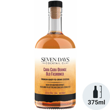 Seven Days Cocktail Co. Cara Cara Orange Old Fashioned