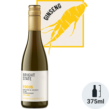 Bright State Low-Alcohol "Focus" Chardonnay with Ginseng and Ginger