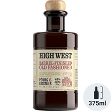 High West Old Fashioned Barrel Finished Cocktail