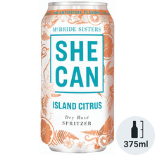 McBride Sisters SHE CAN Island Citrus Dry Rose Spritzer