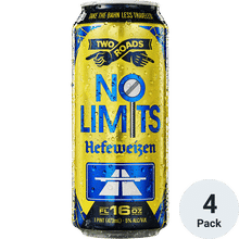 Two Roads No Limits Hefeweizen