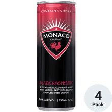 Monaco Black Raspberry Cocktail