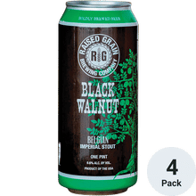 Raised Grain Black Walnut Belgian Imperial Stout
