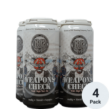 1912 Brewing Weapons Check