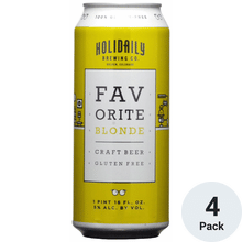 Holidaily Favorite Blonde Gluten Free Beer