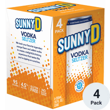 SunnyD Vodka Seltzer - Hard Seltzer