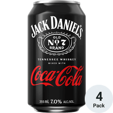 Jack Daniels & Coca-Cola Canned Cocktail