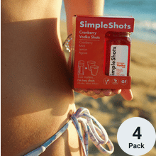 SimpleShots Cran Lemon Vodka Shot