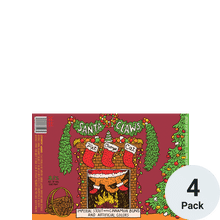 Fat Orange Cat Santa Claws