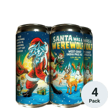 Paperback Santa Was a Werewolf