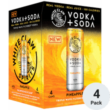 White Claw Vodka Soda Pineapple