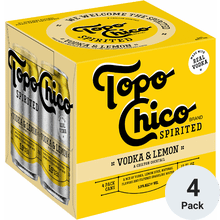 Topo Chico Spirited Vodka Lemon