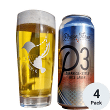 Phase Three Japanese Rice Lager