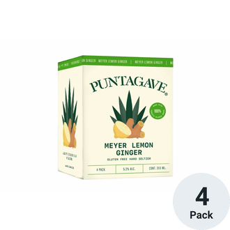 Puntagave Meyer Lemon Ginger Hard Seltzer