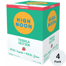 High Noon Hard Seltzer Tequila Strawberry