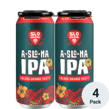 SLO brew A-SLO-HA Blood Orange Hazy IPA