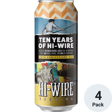 Hi Wire Ten Years of Hi Wire Anniversary Ale