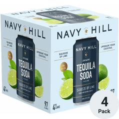 Navy Hill Squeeze of Lime Tequila Soda