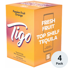 Tigo Passion Fruit Orange Tequila Soda