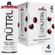 NUTRL Real Juice Black Cherry Vodka Seltzer