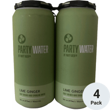 Party Water Lime Ginger Hard Seltzer