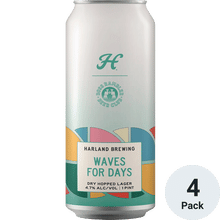 Harland Waves for Days Dry Hopped Lager