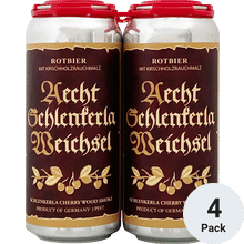 Aecht Schlenkerla Weichsel Rotbier cherry wood smoked red lager