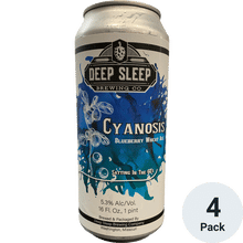 Deep Sleep Cyanosis Blueberry Wheat ale