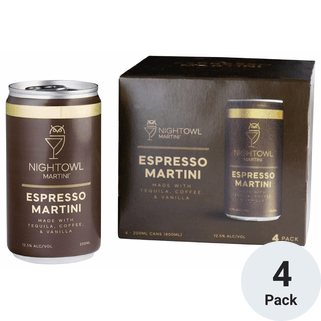 NightOwl Ready-to-Drink Tequila Espresso Martini