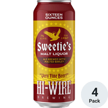 Hi Wire Sweetie's Malt Liquor Ale Brewed with Malted Barley