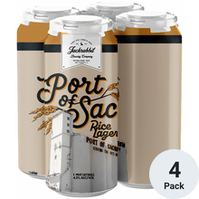 Jackrabbit Port of Sac Rice Lager