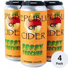 Republic of Cider Sassy Peach