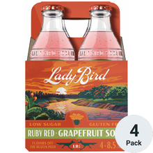 Lady Bird Ruby Red Grapefruit Soda