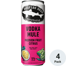 Dogfish Head Passion Fruit Citrus Vodka Mule Cocktail