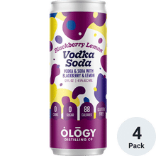 Ology Blackberry Lemon Vodka Soda