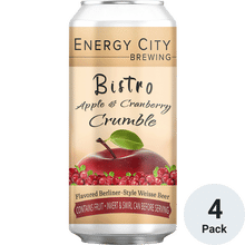 Energy City Bistro Apple & Cranberry Crumble