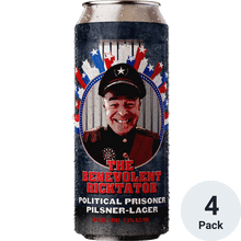Ricktator Beer Benevolent Ricktator Political Prisoner Pilsner Lager
