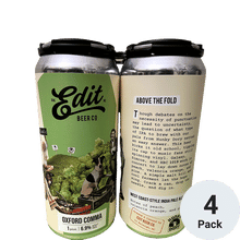 Edit Beer Oxford Comma