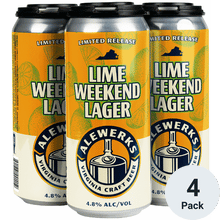 Alewerks Lime Weekend Lager