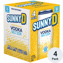 SunnyD Vodka Seltzer Orange Pineapple